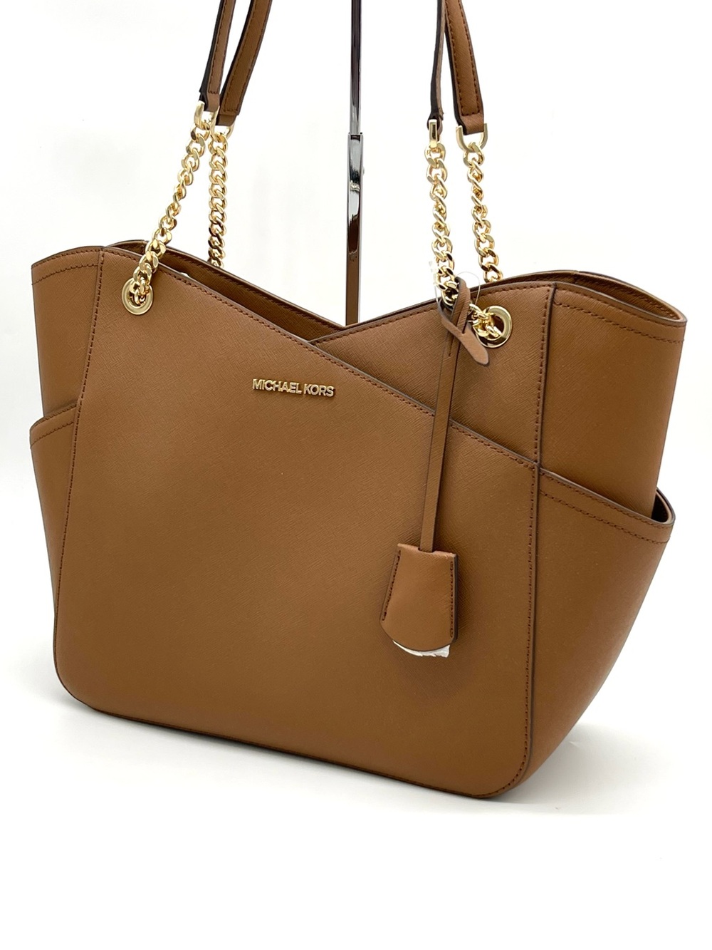 Michael Kors Large X Chain Shoulder Tote Bag